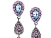 Matthew Campbell Laurenza Earrings: With three tiers of dangling pink sapphires, these lovely pavé drop earrings from M.C.L. by Matthew Campbell Laurenza will have you sparkling under the soft lights of those sultry summer events.