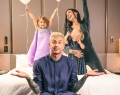 On Deva: Dress – Narces | On Lena: Dress - Guess Kids Available At Hudson’s Bay | On Veronica: Jumpsuit – Hugo Boss | On Federico: Full Look – Giorgio Armani | Photographer: Jesse Milns