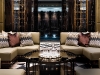 Happy hour never ends in this rich and sexy wine and bar lounge. Its modern, sleek design consists of suede, glass and slab marble walls with bronze structural screens that overlook an indoor, all-marble pool with glass walls. A walk-in wine cellar and serving area makes it the perfect place to host special private parties