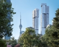With its gleaming facade of metal and glass, Forma will reflect the lights of the city by day and by night | Renderings Courtesy Of Forma Toronto
