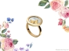 2. From Carrera y Carrera comes this feminine Baile de Mariposas ring in yellow gold and mother-of-pearl | www.carreraycarrera.com