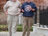 Gordon Cressy with his brother Jim