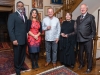 Dr. Raja and Samina Rampersaud, Etienne de Montille, and Joan and Martin Goldfarb