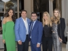 Guests with Jerry Hammond, Mohammad Meysam Zuie and clothing designer Tara Rivas