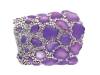 Add a little ultraviolet to your ensemble with a cuff that sparkles with purple stones and tiny diamonds www.chimento.it  Retailer- Rassi Jewellers