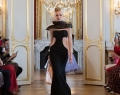 A bold and sculptural neckline and body with sheet elements perfectly encapsulate Fovari’s The Scent of the Clouds collection fovari.com @fovariofficial | Photo Courtesy Of Fovari