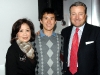 Ching-Kercher with Canadian figure skater Patrick Chan and Davis LLP partner Sir Justin Fogarty.