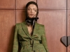 Hatpiece: SPATZ | Scarf: BEGG & CO | Turtleneck: WOLFORD | Suit: MARC CAIN | Photography by Oliver Rauh