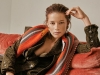 Jacket: BAUM & PFERDGARTEN | Earrings: YULYAFFAIRS | Veste: MILKWHITE | Skirt: TORY BURCH | Scarf: HERMÈS | Overkees: MAX MARA | Photography by Oliver Rauh