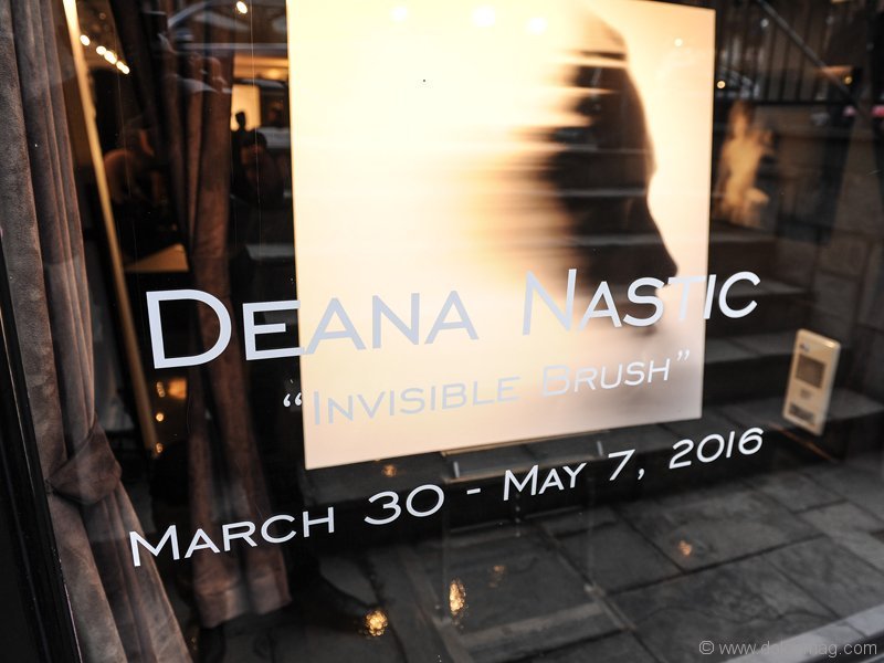 Deana Nastic’s solo exhibition of “Invisible Brush” took place at Izzy Gallery on March 30