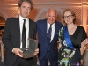 Italian director Paolo Sorrentino, Charles Finch and Jaeger-LeCoultre Global PR & Strategic Partnerships Director Isabelle Gervais