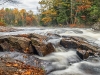 Autumn Rapidly Approaches, Oxtongue River Rapids, between Muskoka and Algonquin Park, Ont.