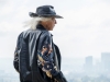 Goldstein stands at the pinnacle of his home, which offers a spectacular view of Los Angeles | Photography by Jesse Milns
