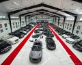One of Pietras’s projects, the Man Cave, was a garage showroom that featured a charging outlet beneath each vehicle | Photos Courtesy Of Basal Master Builds