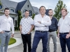 JTF Homes team: Christopher Campoli, Nino Campoli, Frank Campoli, Mario Campoli and Tony Mocci (left to right) | Photo By Robin Gartner