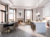 Units at North Drive Investments’ 4 The Kingsway boutique residence range from a 1,264-square-foot one bedroom plus den/library to a 2,107-sq.-ft. two bedroom plus den/library. The majority of units also feature his-and-hers closets and five-piece ensuites
