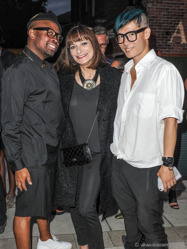 Kirk Pickersgill, Jeanne Beker and Stephen Wong