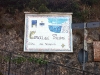 On the road into town, this plaque greets visitors to Conca dei Marini.