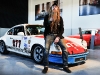 Walker with his 911T at the grand opening of the Porsche Centre Oakville