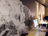 Mantella Venture Partners, A large mural of Mount Everest, meant to both inspire and motivate