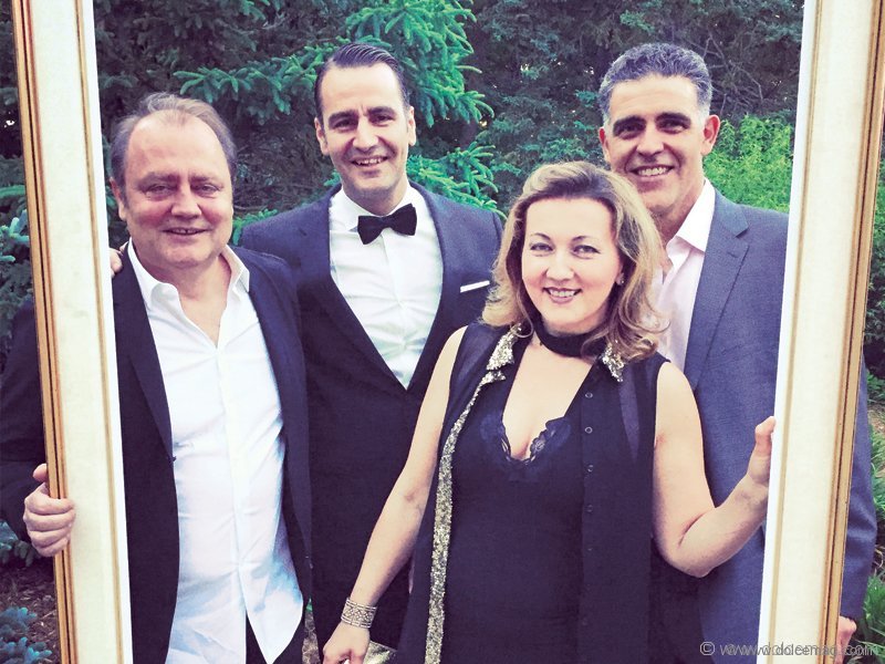 Izzy Sulejmani, Hani Roustom, Michelle Zerillo-Sosa and Sergio Sosa