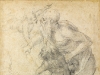Michelangelo, Sacrifice of Isaac, c. 1535, black and red chalk and pen, Casa Buonarroti