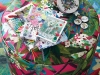 The Christian Lacroix esthetic comes alive in its various home and lifestyle accents, which include eclectic ottomans and luxe stationery manufactured by Libretto