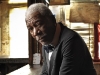 Morgan Freeman takes a break at Ground Zero, his blues bar in Mississippi