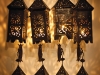 Lanterns dress the walls of the beautiful and majestic Riad Kaïss hotel. (Photo by Elan Fleischer)
