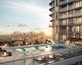 Part of The Park Club’s 55,000 square feet of amenity spaces includes two outdoor terraces and indoor and outdoor saltwater pools | Rendering Courtesy Of Ii By Iv Design