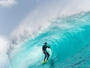 Though the fear of facing huge waves and rocks remains, von Rupp tries to approach every surf as another day at work | Photo by Ryan Chachi Craig