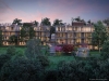 The build is integrated into the neighbourhood’s natural features, with heritage trees conserved and new trees planted | Rendering Courtesy Of No. 7 Dale