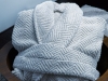 14. Arrow bathrobe by David’s Fine Linens: This warm and comfortable arrow bathrobe has intricate triangular patterns. It’s easy to care for and suitable for both men and women | www.davidsfinelinens.com
