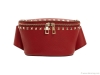 8. VALENTINO ROCKSTUD LEATHER BELT BAG: Dressed and ready to go? Do not forgot your accessories — especially the new Rockstud Leather Belt Bag by Valentino - www.valentino.com | Photo courtesy of Valentino