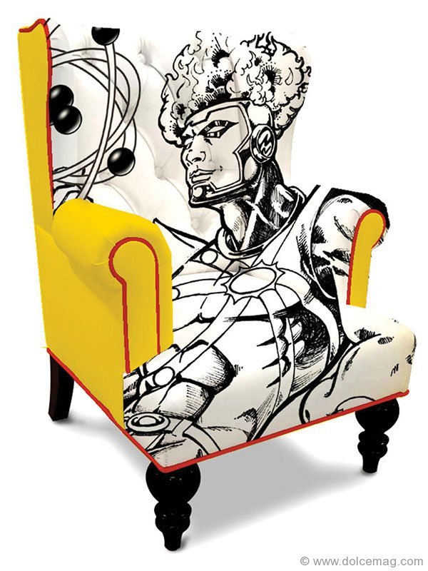 Ban boring from your space with this graphic chair that will attract the eyes and blow the minds of your house guests. www.bykoket.com