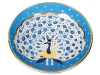 Whether it’s holding jewelry or hanging on the wall, this Blue Fan Peacock bowl will add a decadent touch of colour to your home. www.vivre.com
