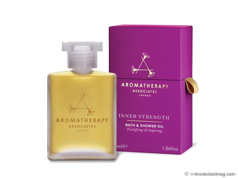 Aromatherapy Associates co-founder Geraldine Howard created this scent as a source of strength during her battle with cancer. Ten per cent of proceeds from this beautful bath and shower oil are donated to the Defence Against Cancer Foundation. www.aromatherapyassociates.com