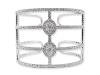 8. GLAM-CUFFED: Toronto jewelry designer Mark Lash ends your search for that perfect outfit centrepiece for those holiday parties: this geometrically flawless white gold and diamond cuff. www.marklash.com