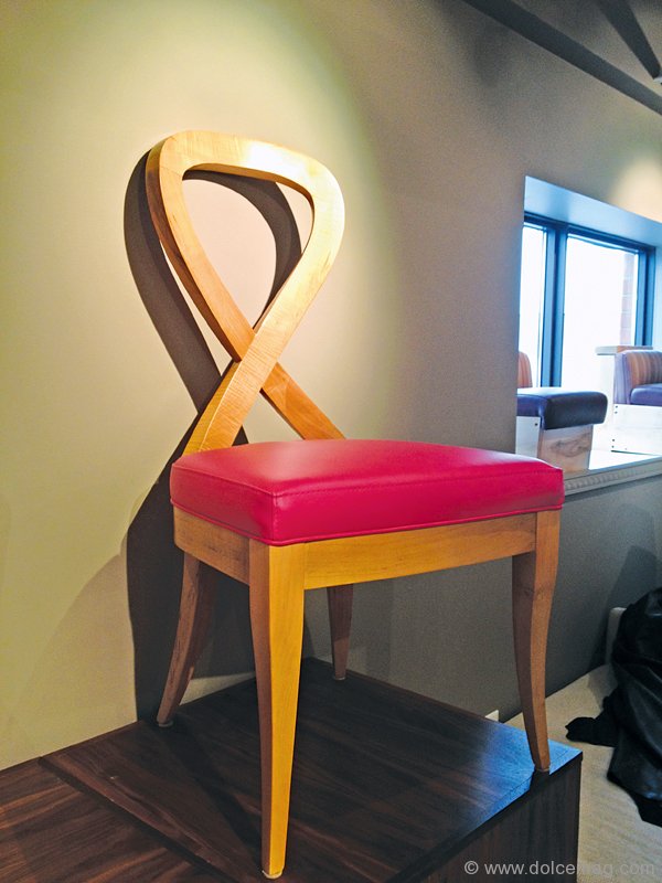 For the conscious consumer, Superior Seating Hospitality donates $50 to the Princess Margaret Hospital from the sale of each of these ribbon-shaped chairs.