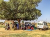 mobile health clinic in eastern chad where the community knows msf provides ongoing medical care under this specific tree