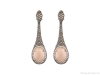 1. BE JEWELLED: These pastel pink and diamond-encrusted teardrop earrings will have you floating on a cloud this springtime | www.rovian.it