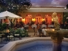 A sunset snap of the interior courtyard at the Brazilian Court Hotel