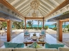 With only 22 cottages  available on the island,  airy, open-concept living areas create a private oceanfront experience