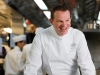 Chef Richard Ekkebus indulges the guests of Amber restaurant with his innovative dishes.
