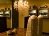 Ancient skulls in the entrance of Robert Mantella’s office.