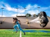 Santia Deck isn’t afraid to work hard, and it shows. Now, as a professional athlete, some of her workouts are next level, including parachute training for speed and strength | Photo By Jeffrey Moustache
