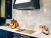 Richardson designed a custom kitchen, her "Night's Sky kitchen", at the Monogram Design Centre to inspire customers on how they can create their dream kitchen with Monogram