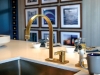 Richardson designed a custom kitchen, her "Night's Sky kitchen", at the Monogram Design Centre to inspire customers on how they can create their dream kitchen with Monogram
