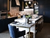 Richardson designed a custom kitchen, her "Night's Sky kitchen", at the Monogram Design Centre to inspire customers on how they can create their dream kitchen with Monogram
