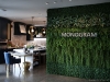 Richardson designed a custom kitchen, her "Night's Sky kitchen", at the Monogram Design Centre to inspire customers on how they can create their dream kitchen with Monogram